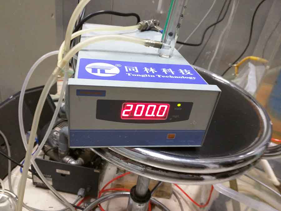 清華大學(xué)水利學(xué)院臭氧處理水實(shí)驗
